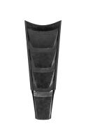 20-26+ C8 Corvette Coupe Rear Split-Window Louver (Carbon Flash) - EOS