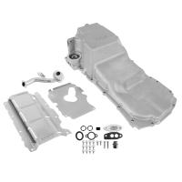 Weiand Rear Sump Engine Oil Pan Kit - GM GenV LT-Series - Aluminum