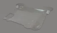 Corvette C8/Z06 HTC Clear Engine Cover