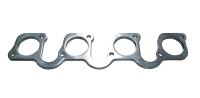 SBF Header Flange - Yates Diagonal Bolt Pattern. 3/8" Thick SS. Port for 2"