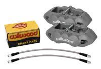 1965-1982 Corvette Wilwood D8-6 Front Caliper Kit Anodized