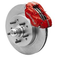 1963-1964 Corvette Wilwood Dynalite Front 11.5" Brake Kit Red