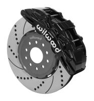 1997-2013 Corvette Wilwood SX6R Front 14" Drilled Brake Kit