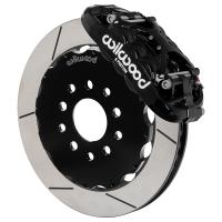 2014-2019 Corvette C7 Wilwood XRS6R 13.06" Front Brake Kit Slotted Black