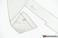 2020-27 C8 Corvette Stingray OEM High Wing Spoiler, Carbon Flash