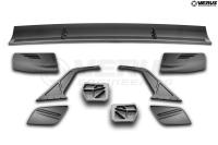 2020-27 C8 Corvette All Models Verus Engineering WCW Rear Wing, HTC / No