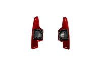 2020-27 C8 Corvette All Models Red Carbon Fiber Paddle Shifter Replacement