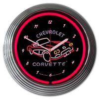 C1 Corvette Neon Clock