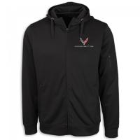 Corvette C8 Outlook Hooded Full-Zip - Black