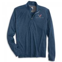 Corvette C8 Johnnie-O Quarter-Zip Navy Heather