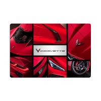 C8 Corvette Collage Metal Print