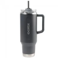 C8 Corvette Igloo 40oz Travel Tumbler Carbonite