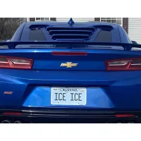 2010-15 Camaro 5Th Gen Tekno 1 Rear Window Louvers/Valance, UNRIPENED GRN G7J
