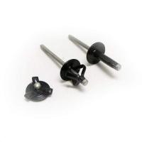 C8 Corvette Black Aluminum Split Rivets - 28 Short Rivets Only ACS Composite