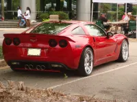 C6, Z06 & ZR1 Corvette Rear Window Side Louvers