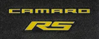 2010 Camaro Ultimat Floor Mats, Embroidered CAMARO and  RS Logos