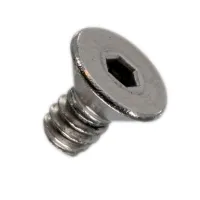 #6-32 x 1/4 Hex Drive Flat Head Screw - Stainless Steel, 00-12501-BOLT