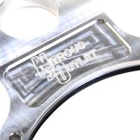 Nitrous Outlet Billet Bar Mount Automatic Heated Bottle Bracket - 1-5/8" Bar/6AN