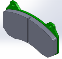RacingBrake C8 Corvette Front Street Brake Pads - Z51