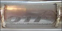 QTP 2005-012 C6 Corvette LS2/LS3 Stainless Steel Tri Y 1 3/4" Header