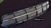 C7 Corvette Stingray 12-Chamber Lower Valance, Gothic Style weave  RaceMesh Front Grille