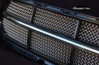 C7 Corvette Stingray 12-Chamber Lower Valance, Gothic Style weave  RaceMesh Front Grille