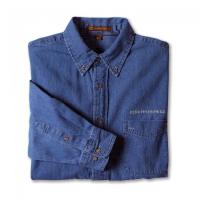 Camaro Signature Denim Shirt : Denim Blue