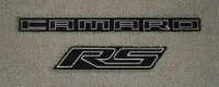 2010 Camaro Ultimat Floor Mats, Embroidered CAMARO and  RS Logos