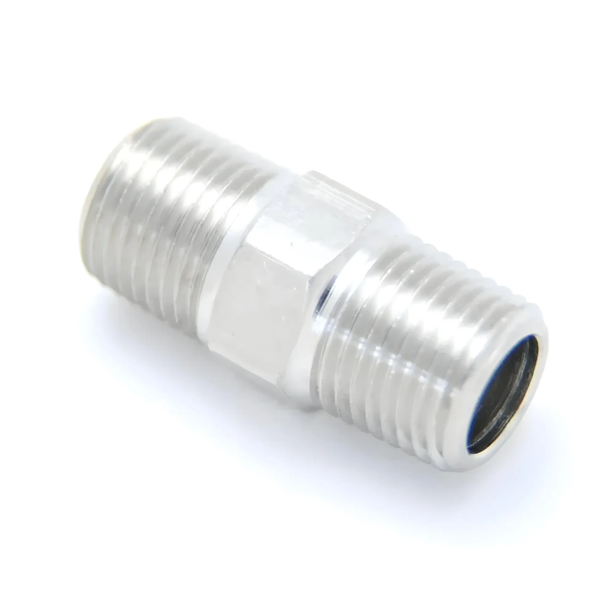 1/8 x 1/8 Inch NPT Straight Fitting Male/Male Nitrous Outlet