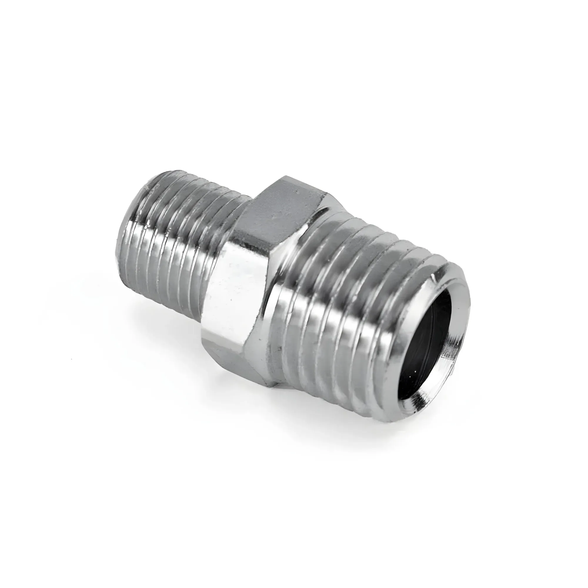 1/8 x 1/4 Inch NPT Straight Fitting Male/Male Nitrous Outlet
