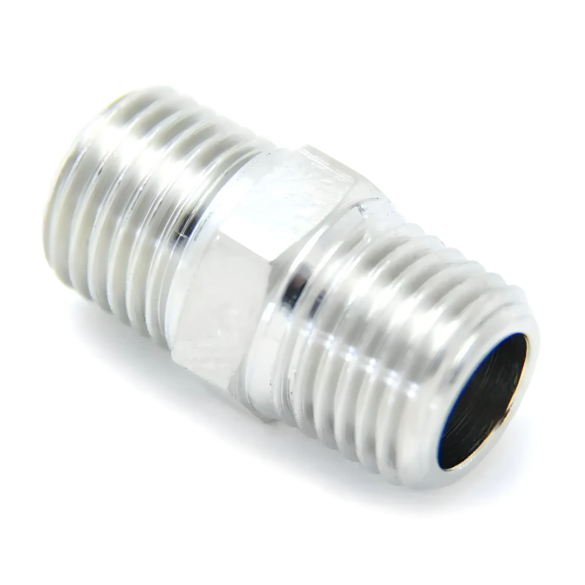 Nitrous Outlet 1/4" NPT x 1/4" NPT Straight Fitting - Male/Male, 00-01103-B