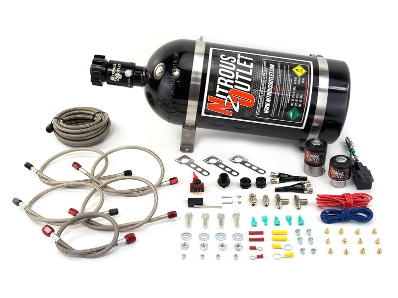 Nitrous Outlet, GM EFI Dual Nozzle System, Camaro, Corvette, CTS-V, Firebird, G8, GM Truck, GTO, Impalla SS, SSR, Trailblazer S