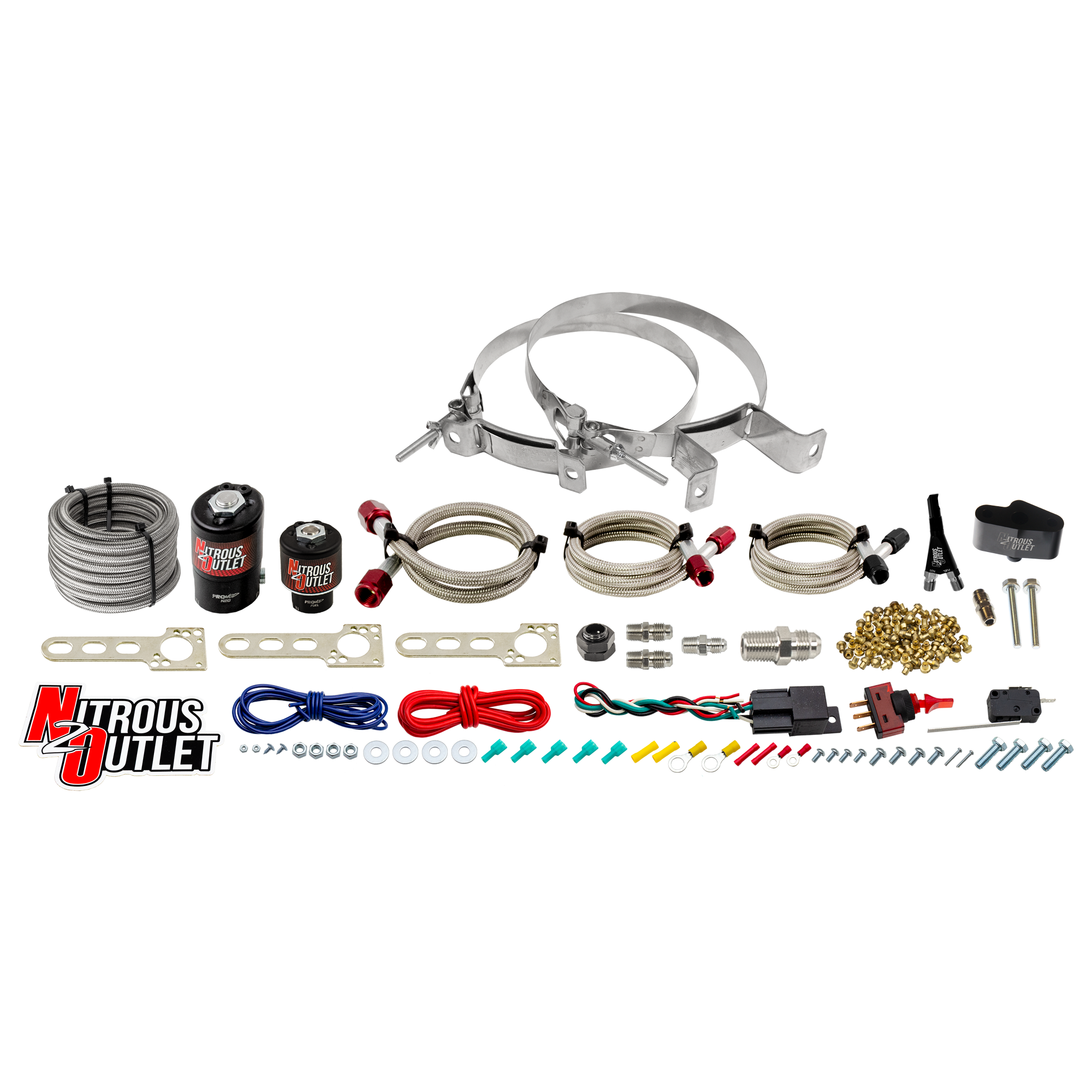 Nitrous Outlet Nissan 2003-2006 350Z Single Nozzle System - Gas/E85 (5-55psi)(35