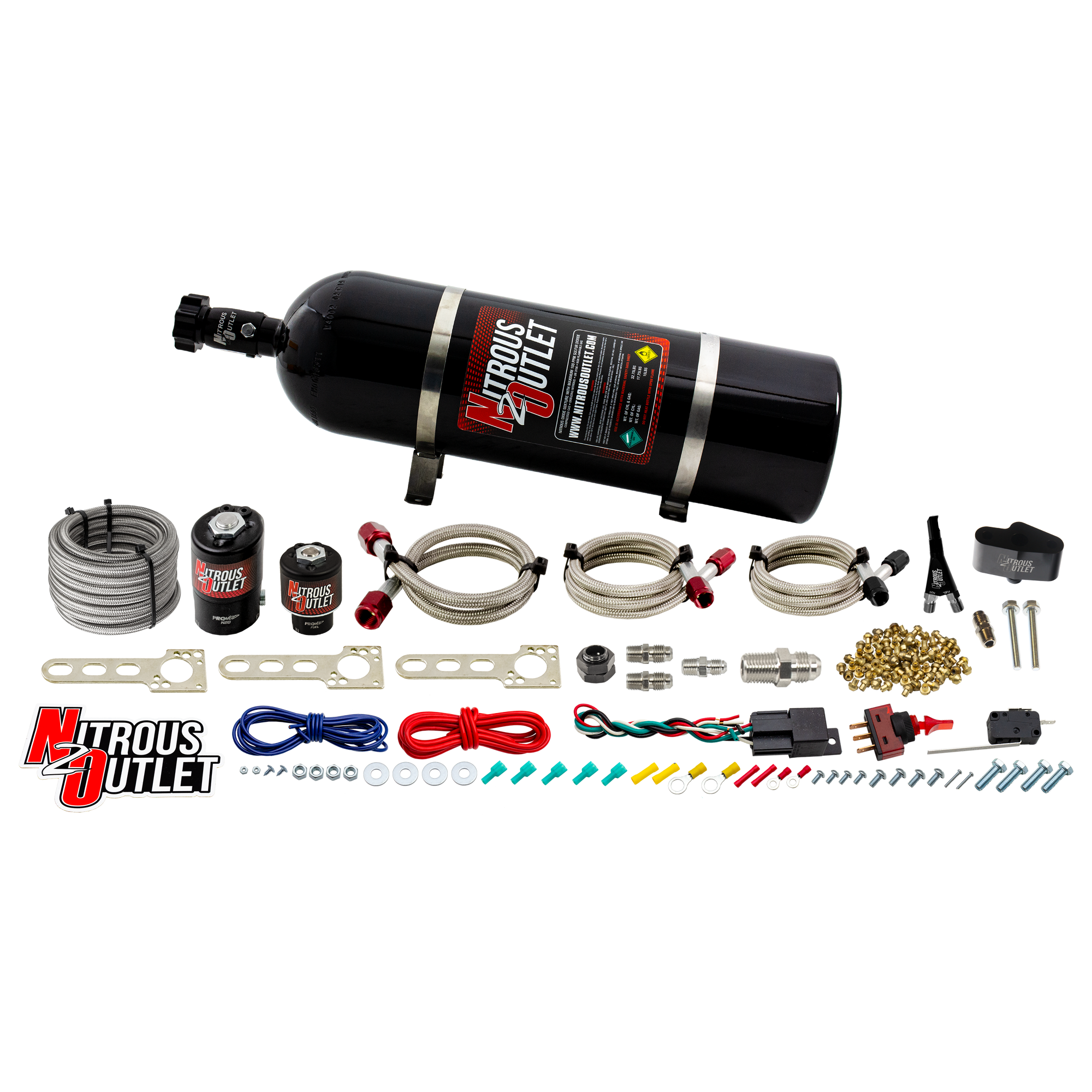 Nitrous Outlet Nissan 2003-2006 350Z Single Nozzle System - Gas/E85 (5-55psi)(35