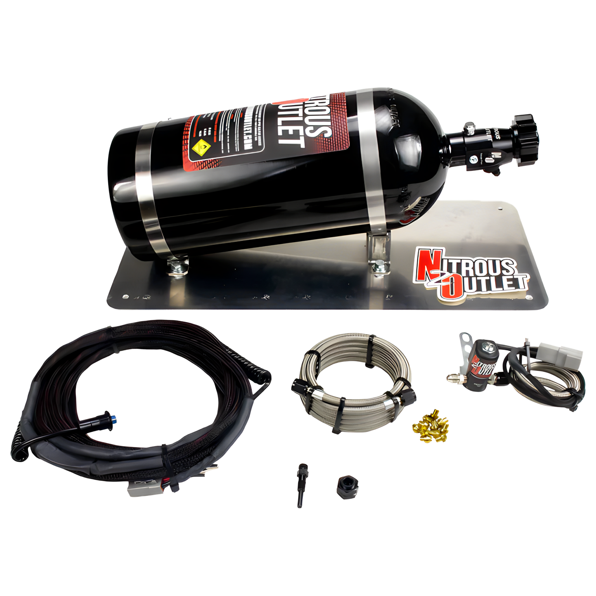 Nitrous Outlet "The Quick Fix" Dry System (10lb Bottle), 00-10068-10