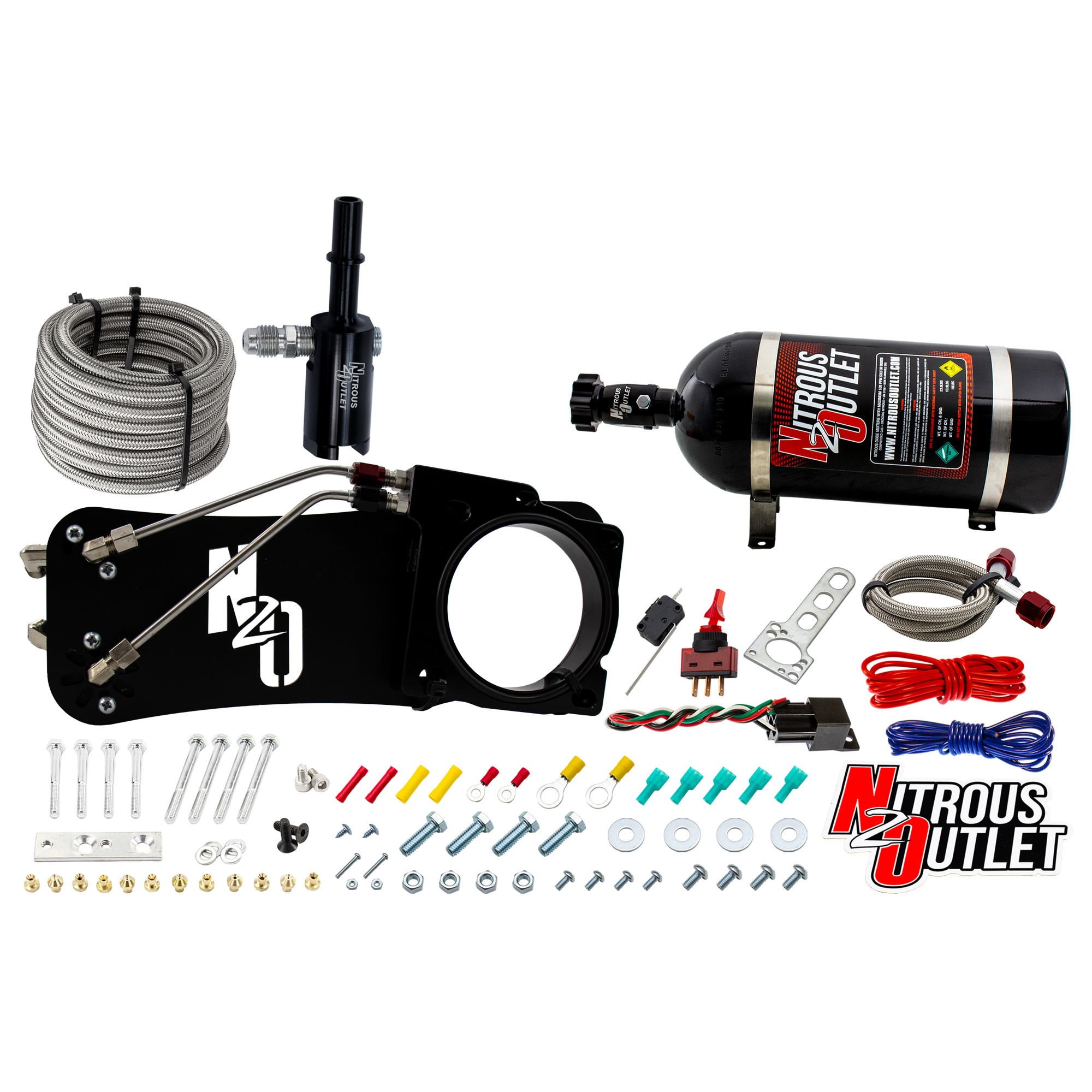 Nitrous Outlet Dodge 85mm 2009-2019 Challenger/Charger/300C/2005-2008 Magnum 5.7