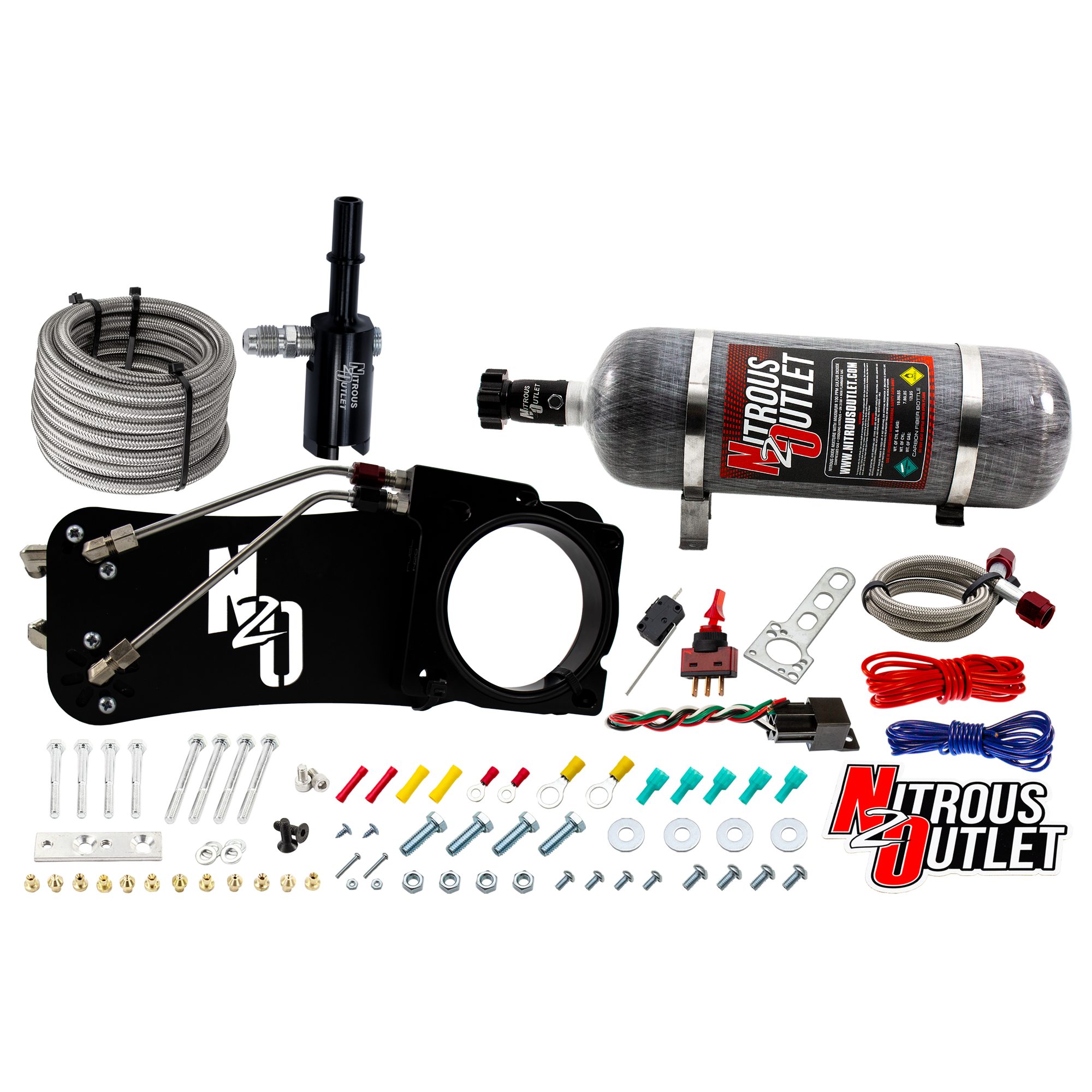 Nitrous Outlet Dodge 90mm 2009-2019 Challenger/Charger/300C/2005-2008 Magnum 5.7