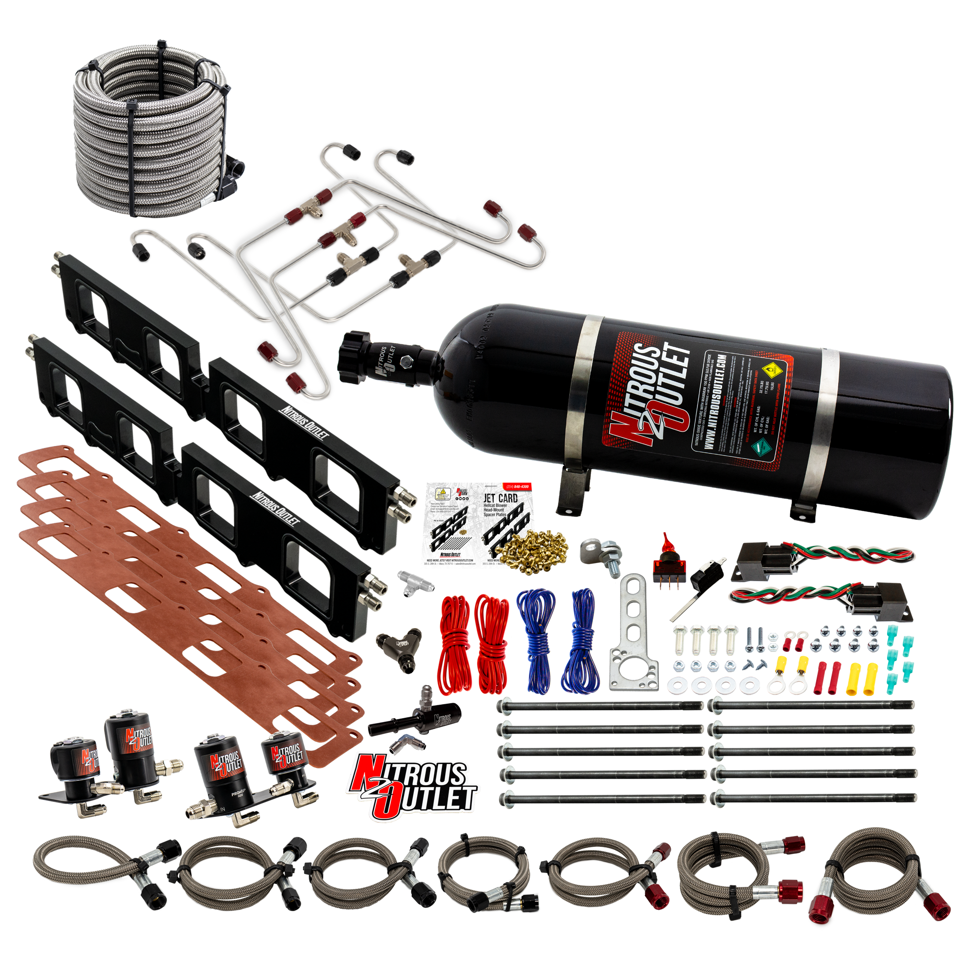 Nitrous Outlet Dodge 2015-2023 6.2L Hemi Hellcat Challenger/Charger/Red Eye/Demo