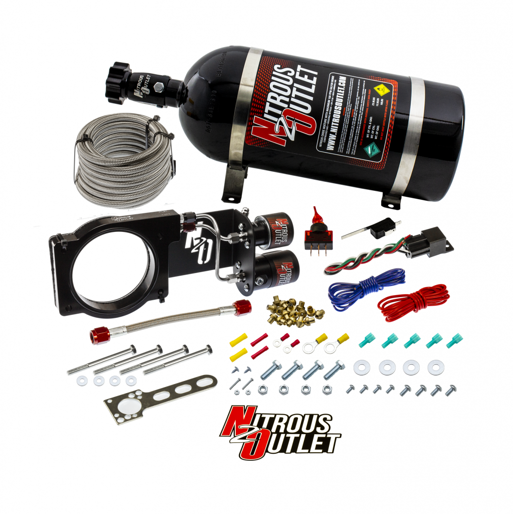 18-19 ZR1 Corvette Hard-line Plate System Gas/E85 5-55psi 50-200 HP 10lb Bottle