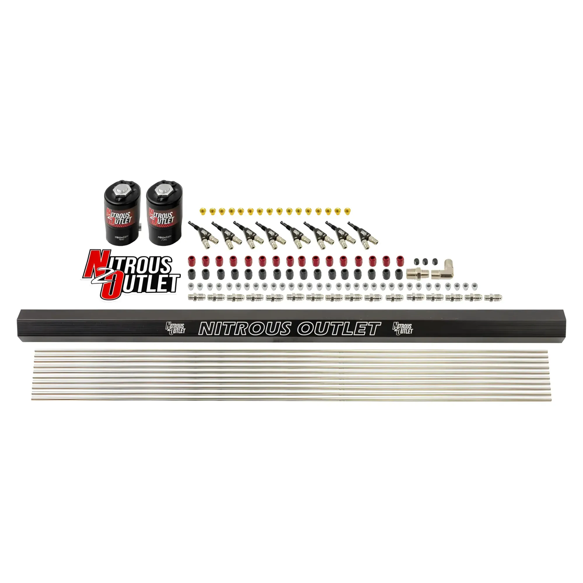 8 Cylinder Solenoids Forward Direct Port Conversion Kit .122 Nitrous Solenoid .3