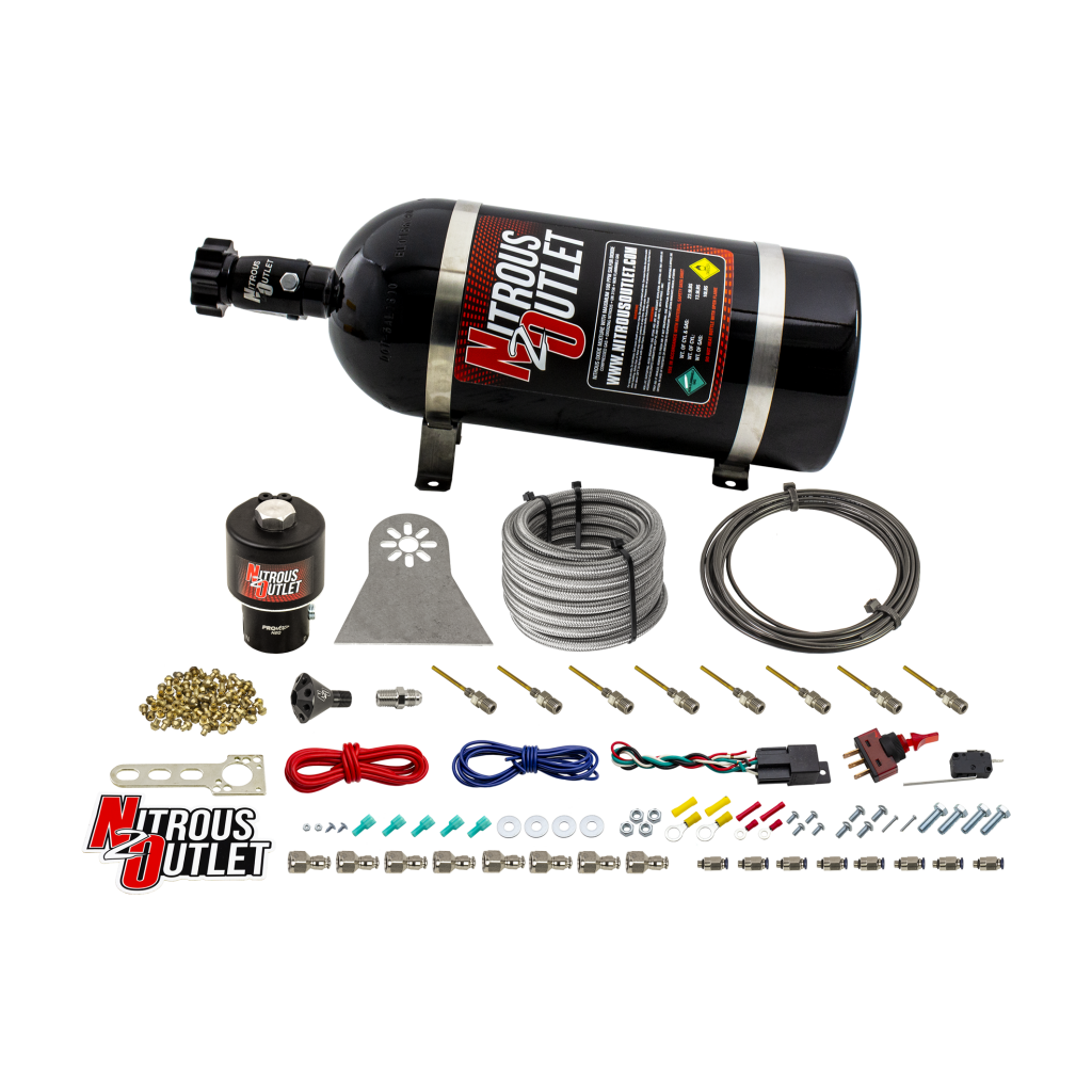 8 Cylinder Direct Port System .178 Trashcan Nitrous Solenoids .310 Fuel Solenoid