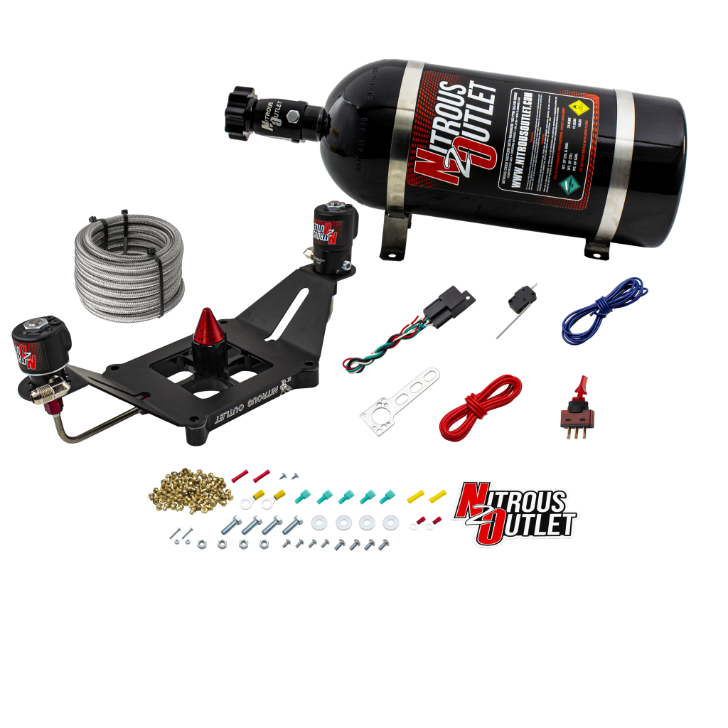 4150 Stinger 3 System Hard-line .122 Nitrous Solenoid .177 Fuel Solenoid Deep Br