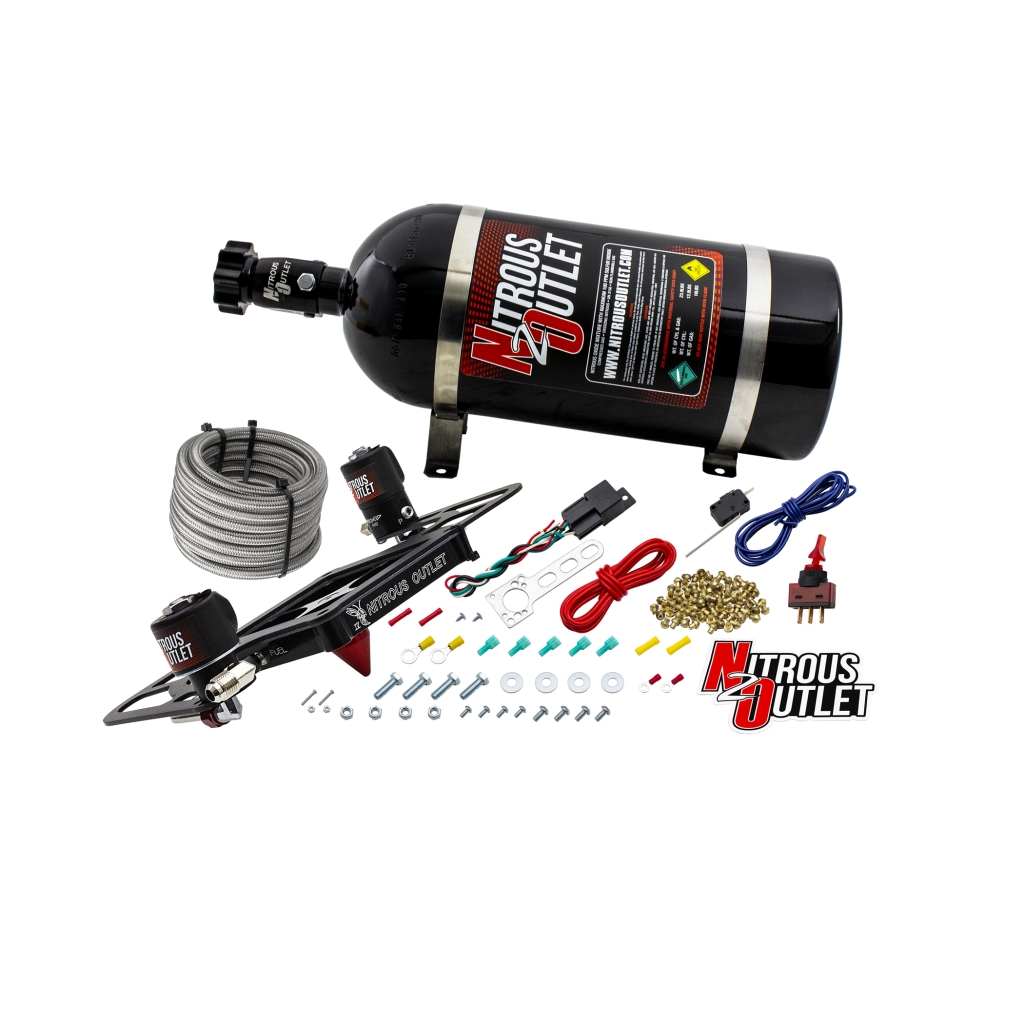 4500 Stinger 4 Solenoid Forward Conversion Kit Hard-line .122 Nitrous Solenoid .