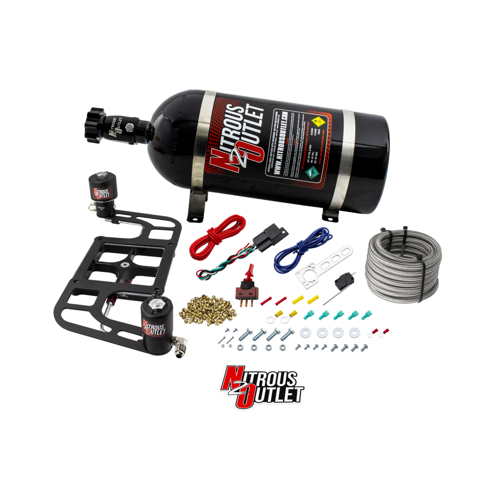 4500 Stinger 2 Race System Hard-line .178 Trashcan Nitrous Solenoid .310 Fuel So