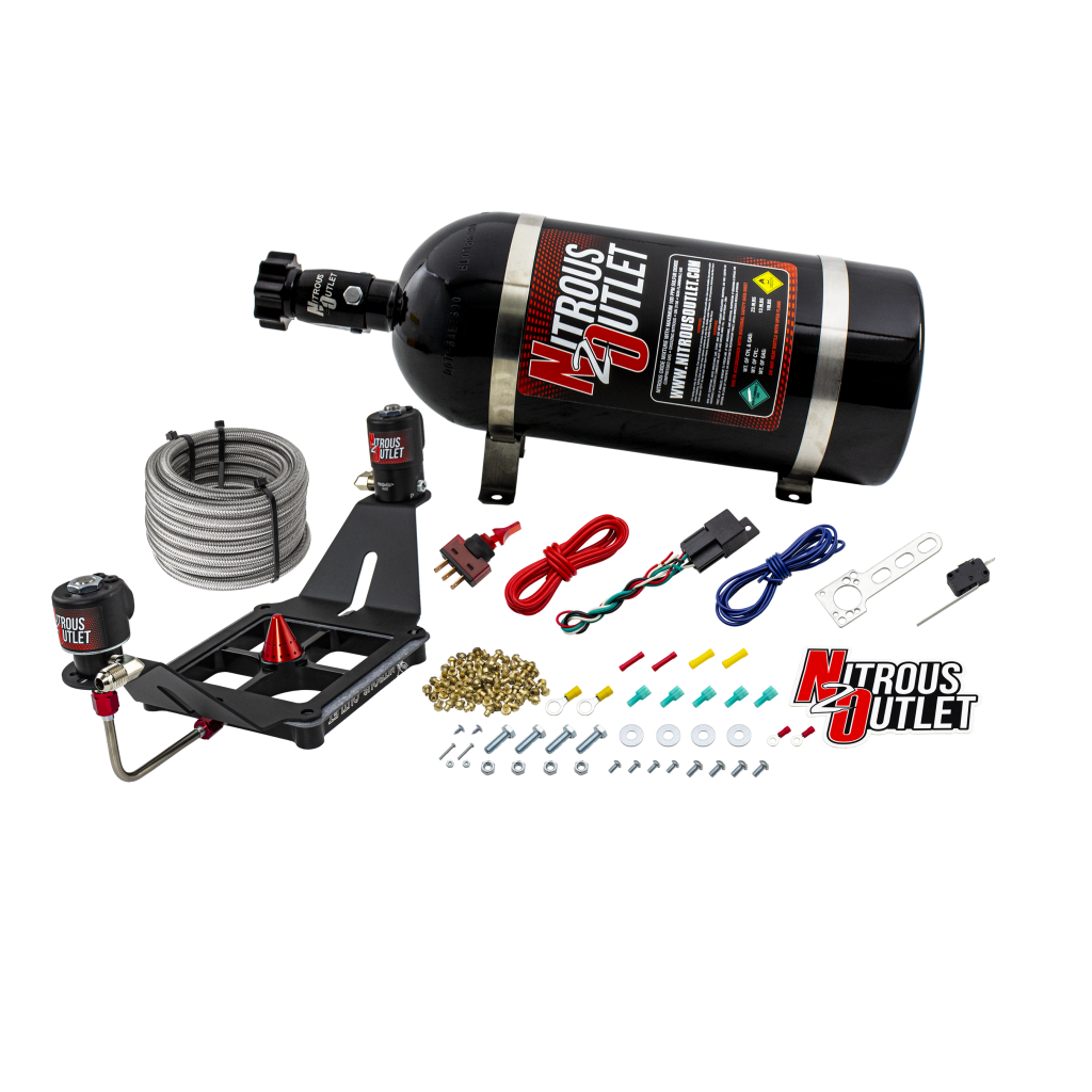 4500 Stinger 2 System Hard-line .122 Nitrous Solenoid .177 Fuel Solenoid Deep Br
