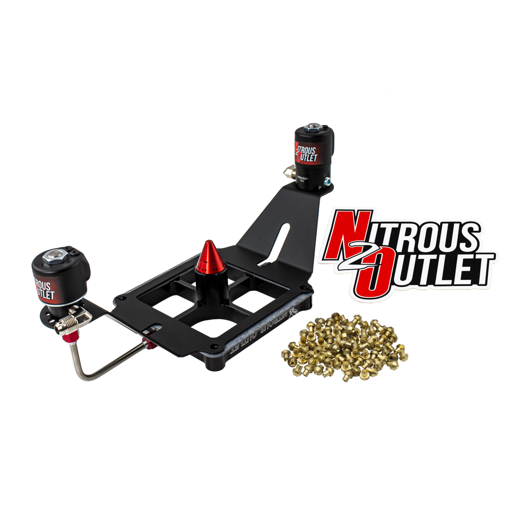 4500 Stinger 4 System Hard-line .122 Nitrous Solenoid .177 Fuel Solenoid Deep Br