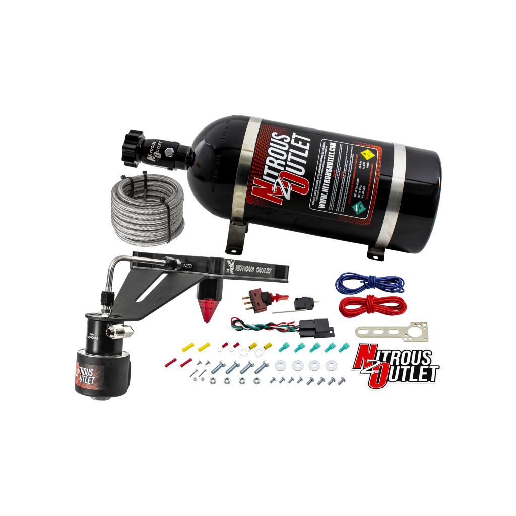 4150 Stinger 3 Dry Race Solenoid Forward Conversion Kit Hard-line .178 Trashcan