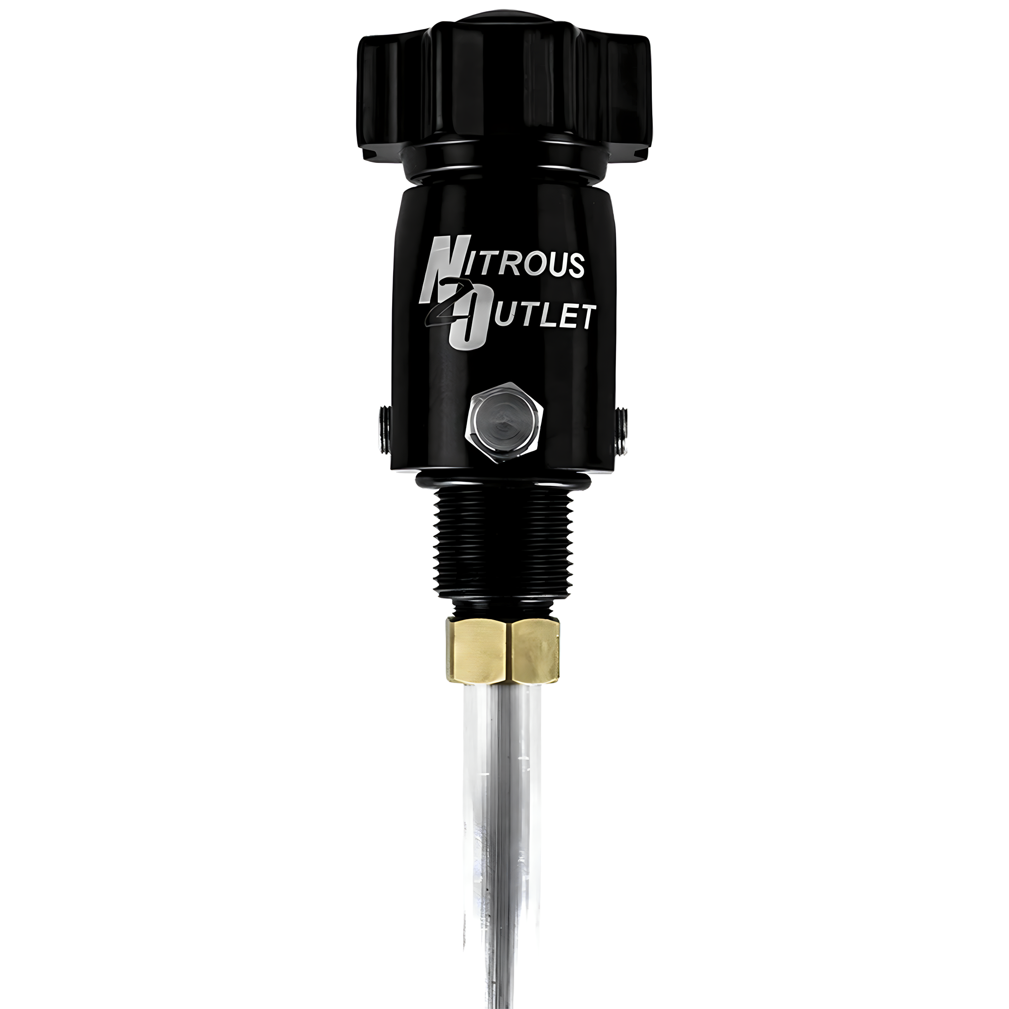 Billet .508 ID Valve With 5lb Bottle Siphon Tube Nitrous Outlet