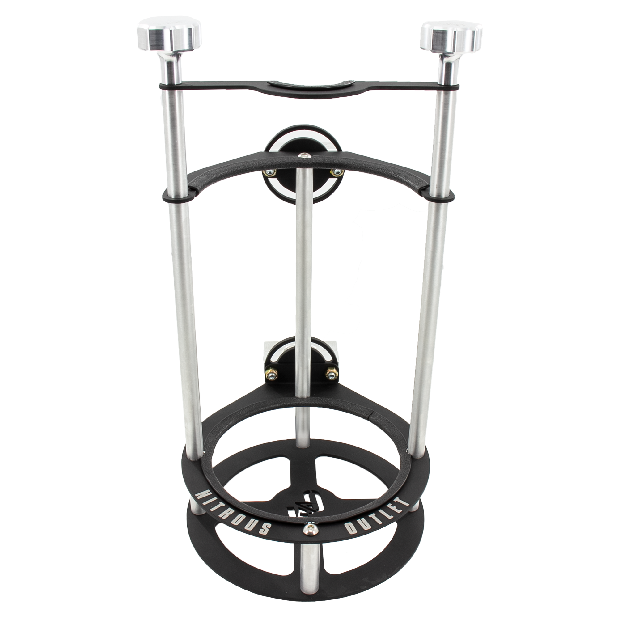 Nitrous Outlet Race-Light Single 10lb Bottle Bracket with Roll Bar Mount - 1-5/8