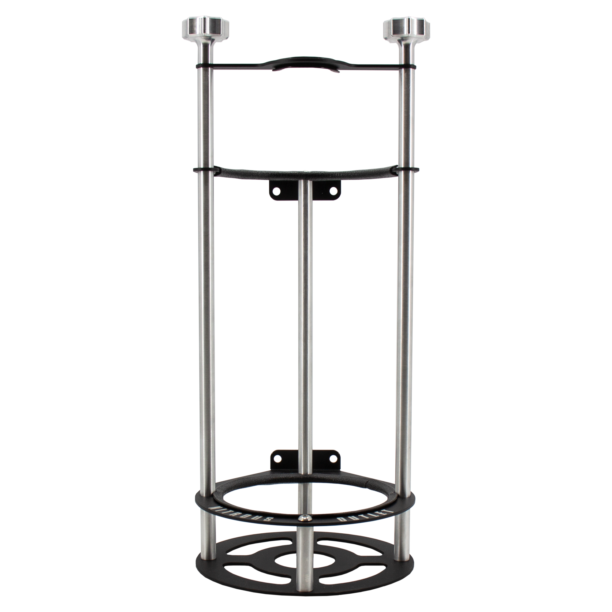 Nitrous Outlet Race-Light Single 12lb Bottle Bracket - Vertical, 00-32032-V